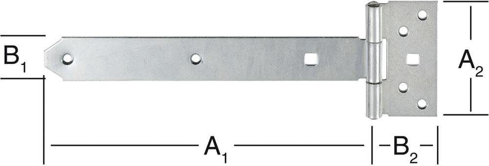 Kreuzgehänge 200X33 mm verz. VORMANN