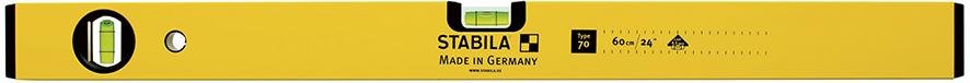 Wasserwaage LM 70 100cm pulverbeschichtet Stabila