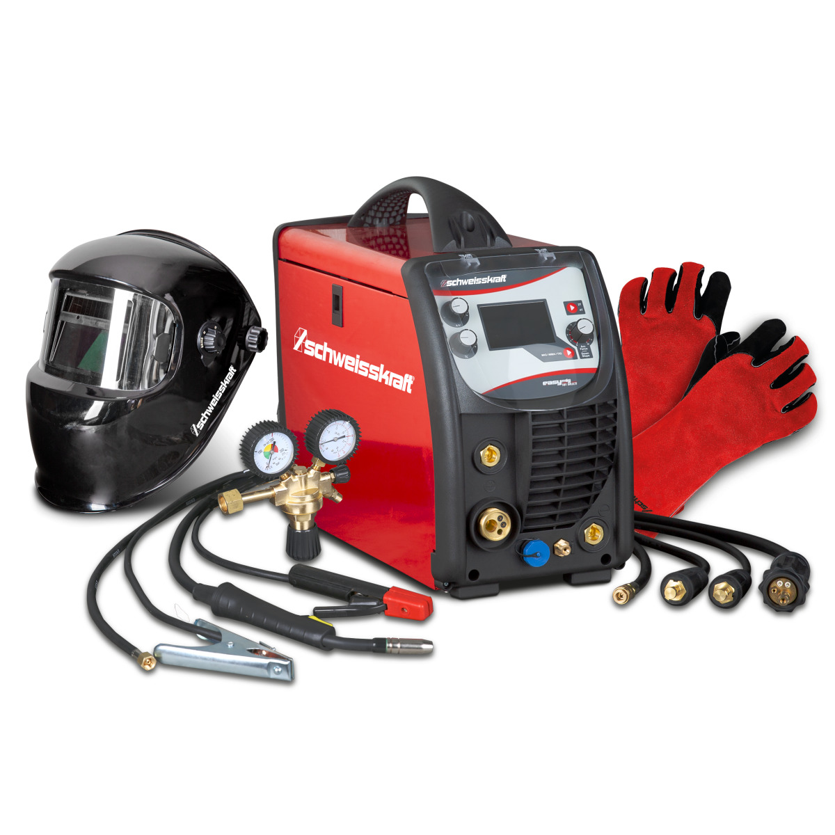 Multifunktionsinverter Schweisskraft EASY-MIG 181 Multi Set