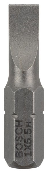Schrauberbit Extra-Hart S 1,0 x 5,5, 25 mm, 3er-Pack