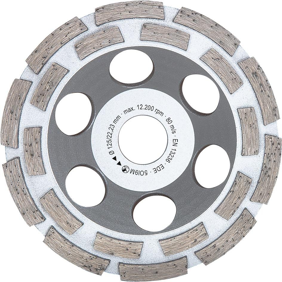 Dia.-Schleiftopf 125mm dop. belegt FORUM