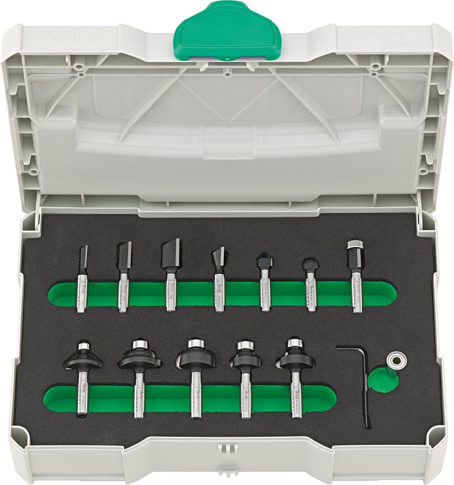 HW Profi-Schaftfräsersatz12-teilig im Systainer FORTIS