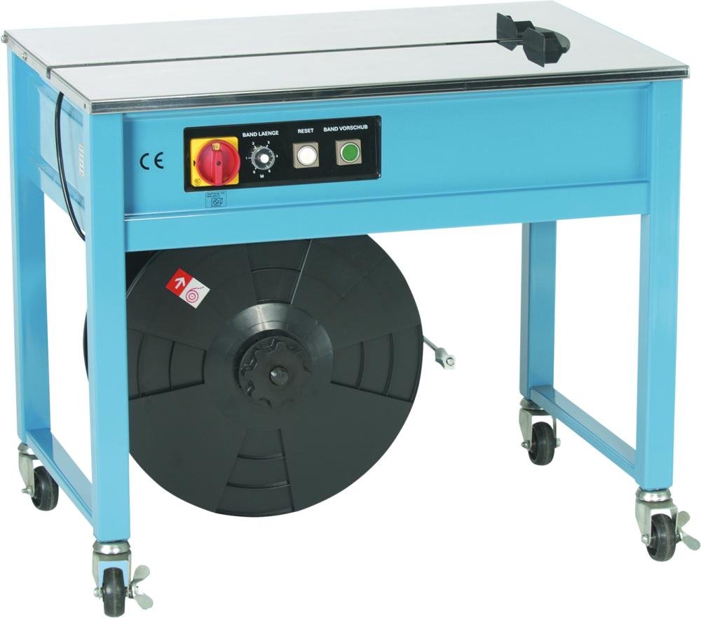 Umreifungsmaschine höhenverstellbar