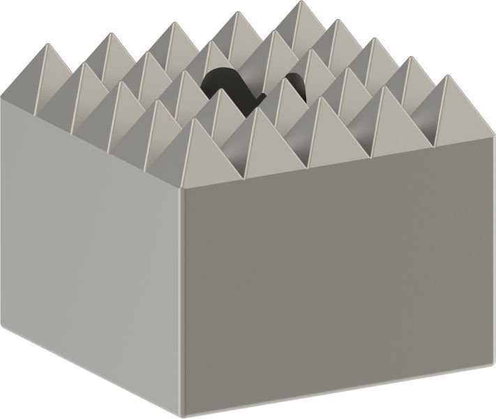 PRO SDS max-4C Stahl-Stockerplatte, 60 x 60 mm