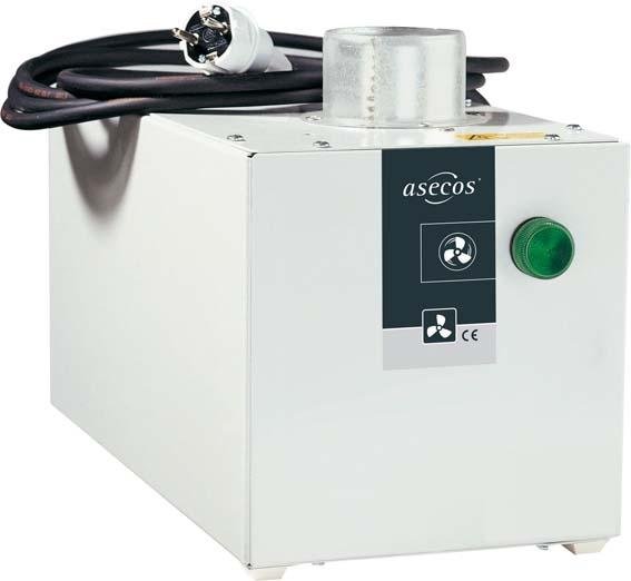 Entlüftungsaufsatz o. Überwachung ASECOS