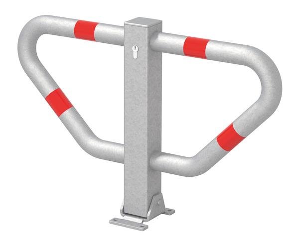 Parkplatzbügel Stoppy 2 Aufdübeln Zylinder GAH Alberts