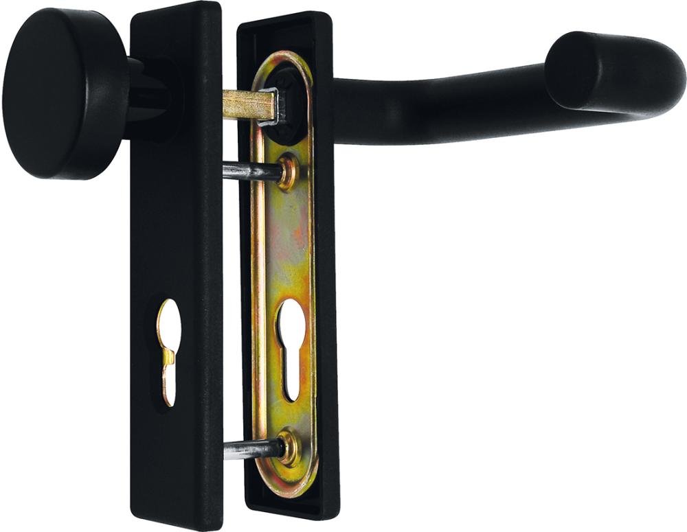 FH-WE-Grt., eckig Kursch.PZ,Kst.schwarz