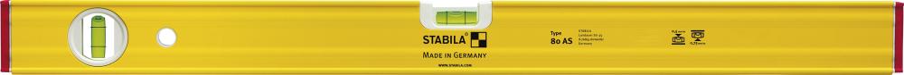 Wasserwaage LM 80AS 1000cm pulverbeschichtet Stabila