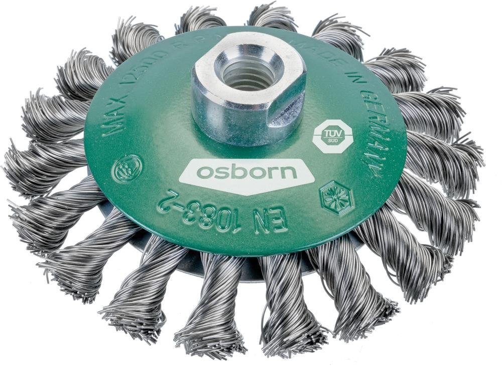 Kegelbürste Stahld. M14 100mm gezopft Osborn