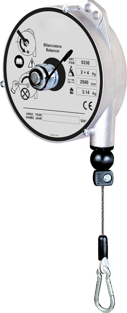 Federzug Typ 9346 2-4 kg 2,5 m Planeta