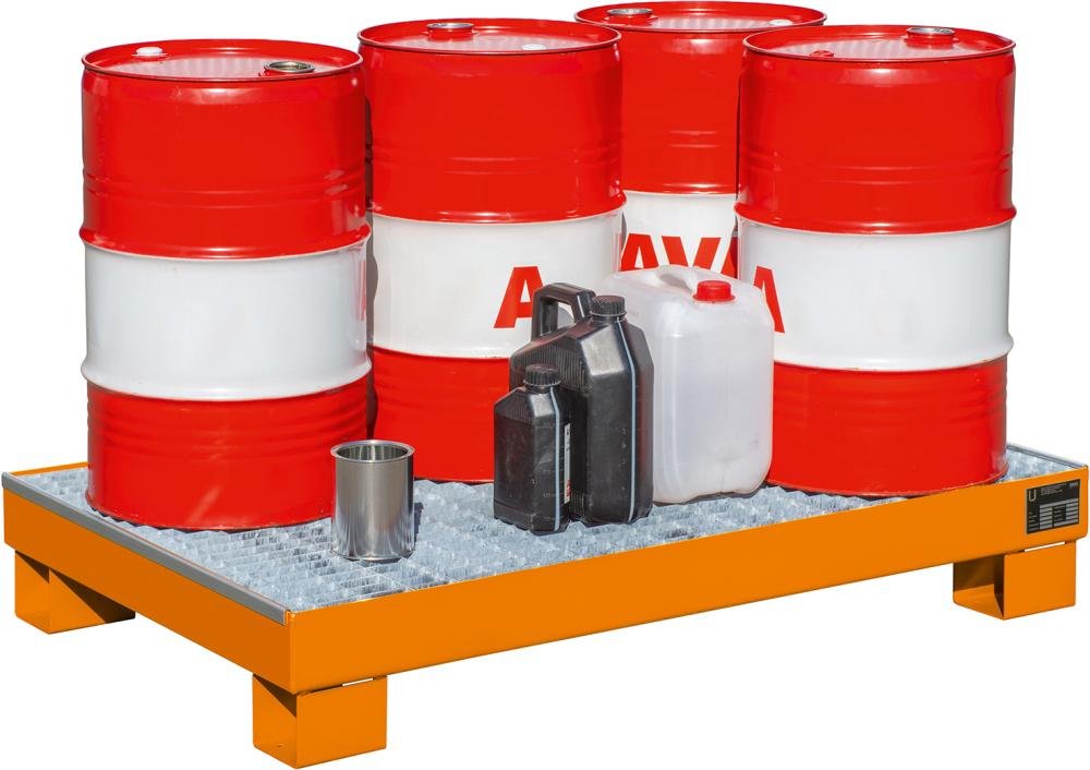 Auffangwanne mit GR 1300x800x205 lack