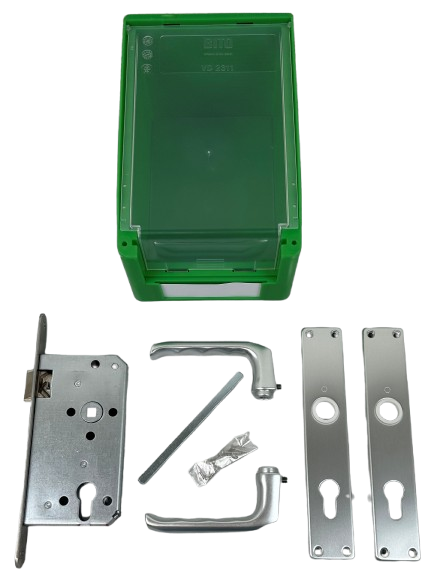 SET 4 Schlossset im Kasten DIN L