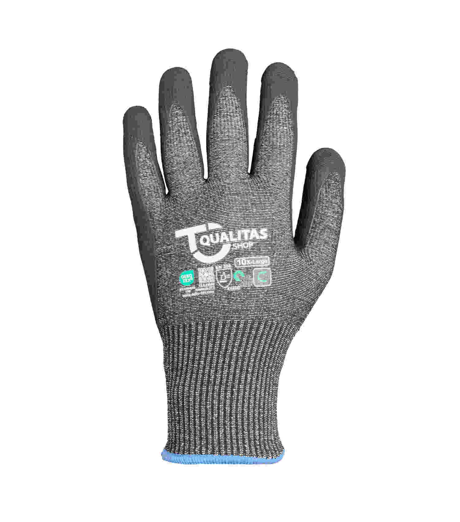 QUALITAS Schnittschutzhandschuhe Gr.9
