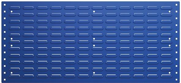 Schlitzplatte B991xH457 mm enzianblau RAL 5010 bott