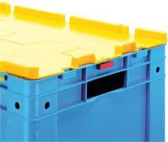 Plomben rot f.Transport-Stapelkasten VE = 500 Stk. LA-KA-PE