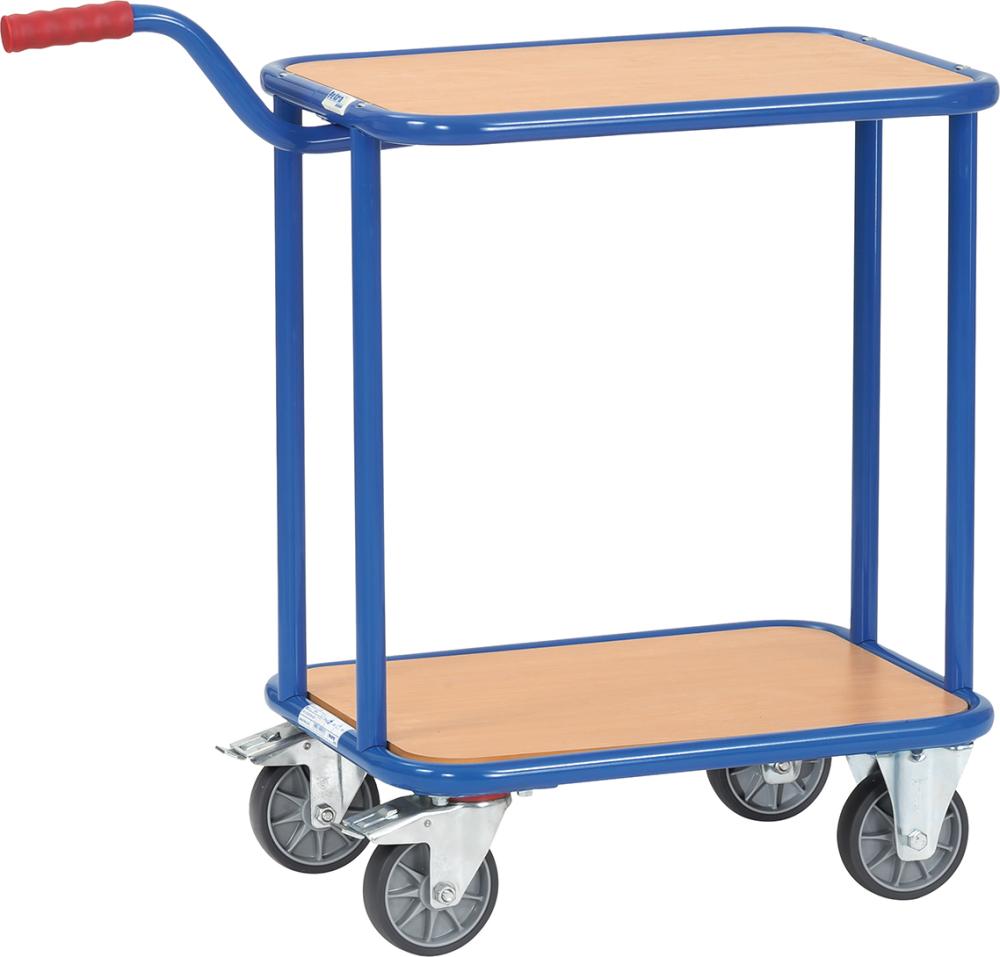 Griffroller1164-Holzboden250kg 2Eb. TPE Rad 125 mmfetra