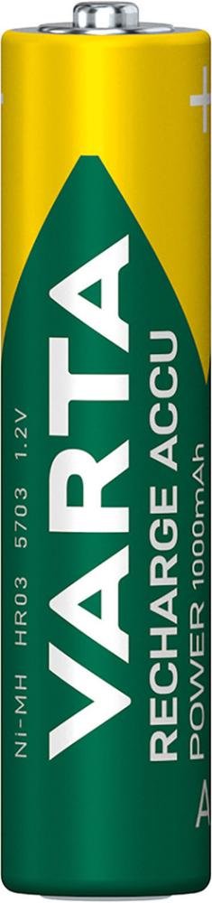 Batterie RECHARGEABLE Akku AAA 1000mAh VARTA