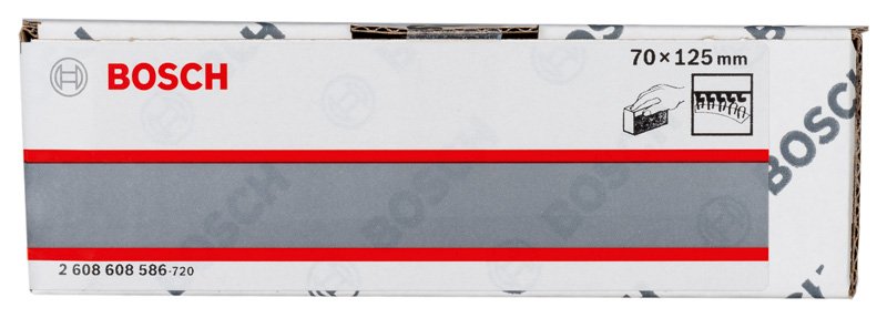 Handschleifklotz, doppelseitig, 70 x 125 mm