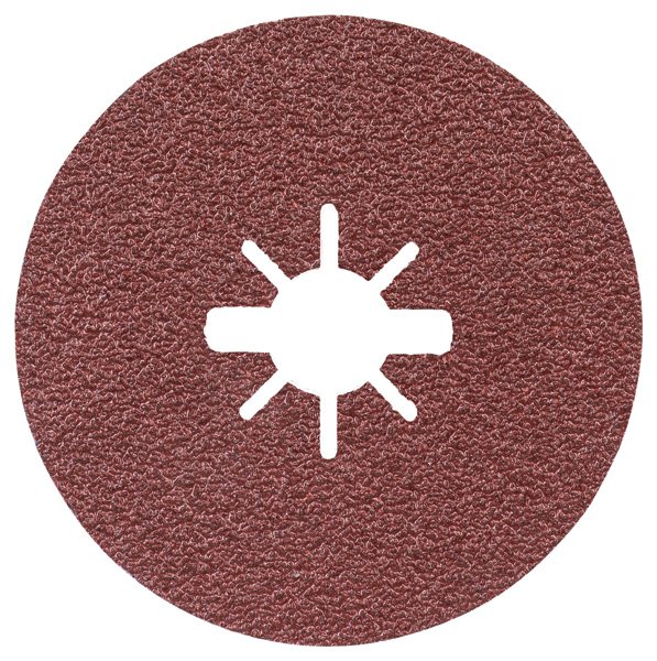 X-LOCK Fiberschleifscheibe, Ø125 mm, K 24, R444, Expert for Metal, 1 Stk.