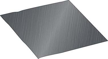 Antirutschmatte B600xT600xH3 mm schwarz