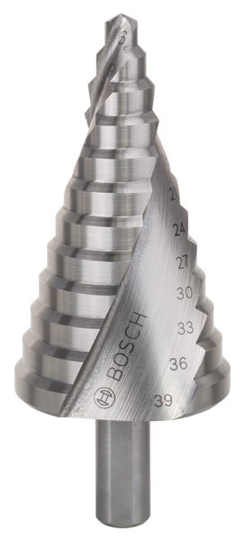 Stufenbohrer HSS, 6 - 39 mm, 10 mm, 93,5 mm, 13 Stufen