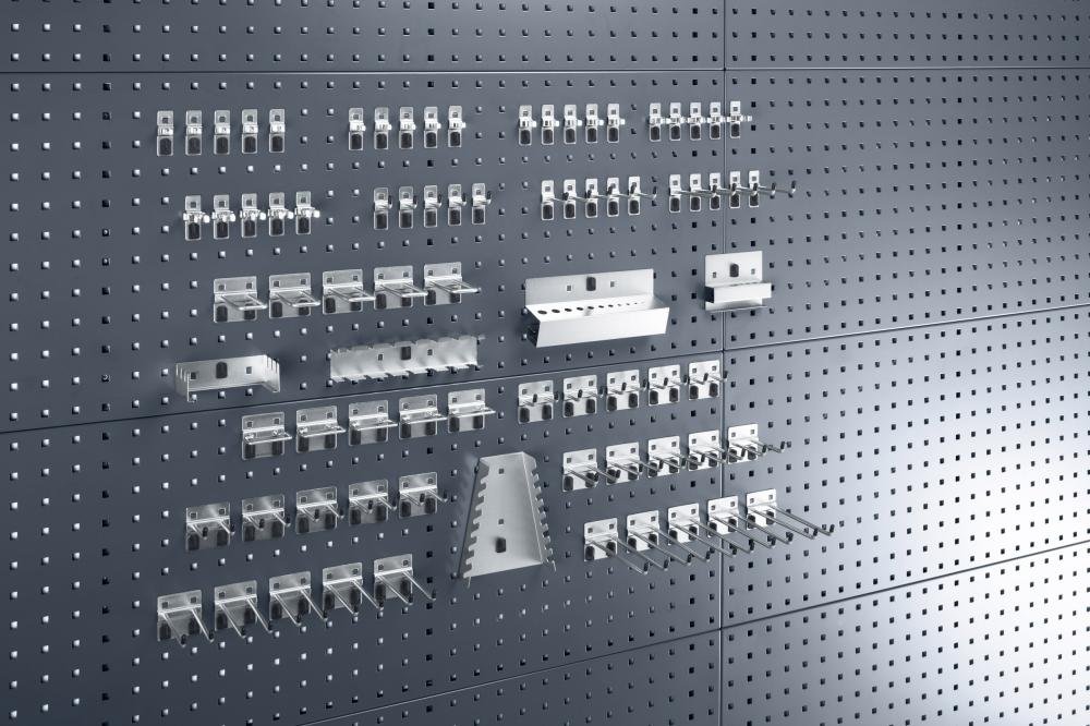 Hakensortiment 80-teilig für Lochplatten für Lochplatten bott