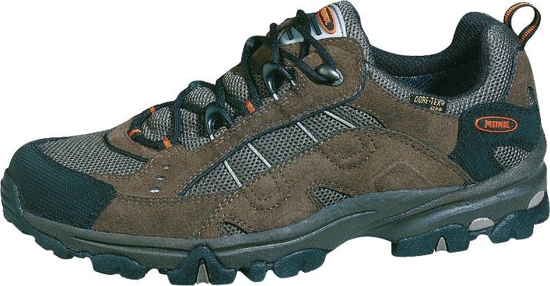 Freizeitschuh Magic Men GTX, Gr.39,5/6, braun/orange MEINDL