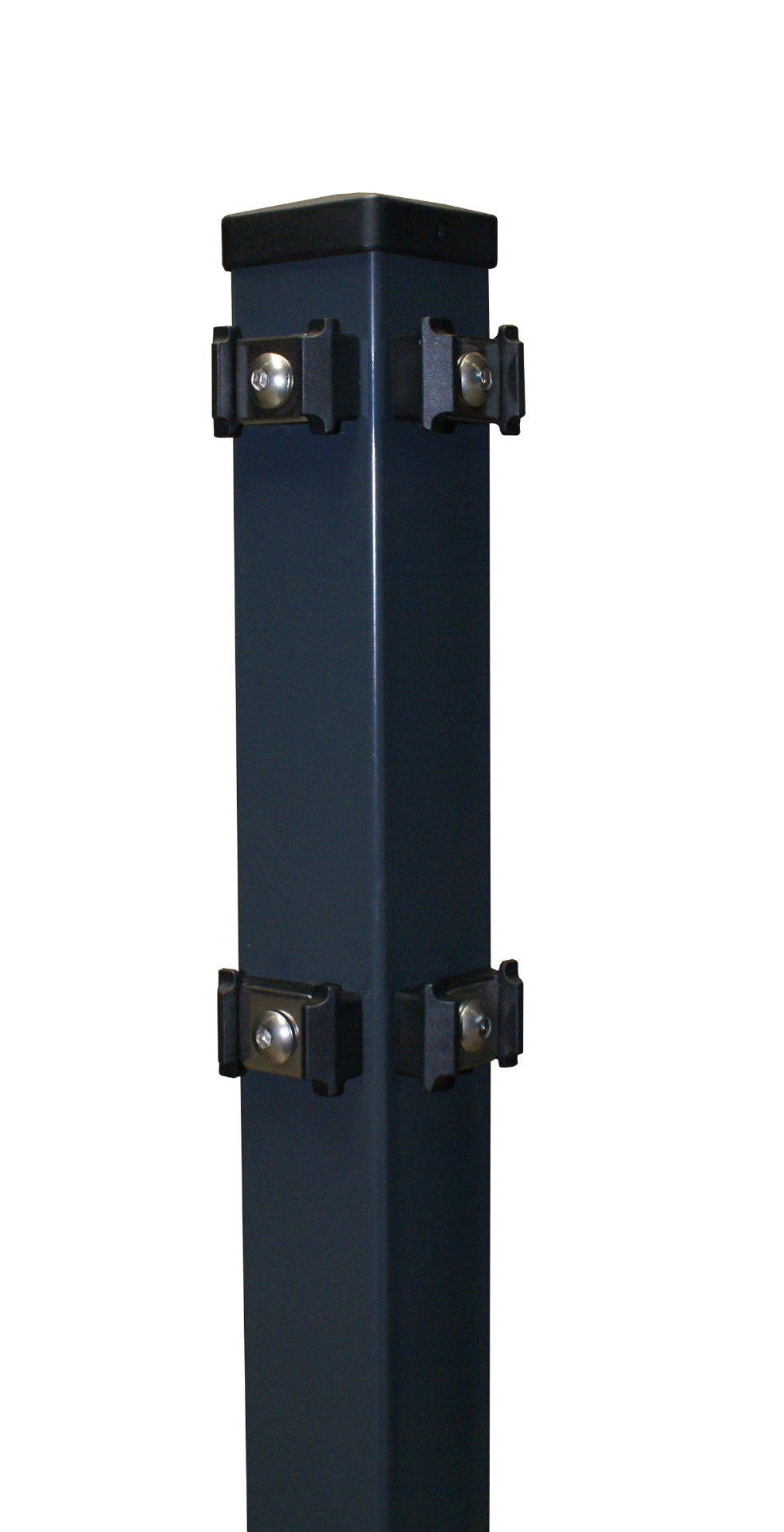 Eckpfosten für Doppelstabmatte 1030 Anthrazit