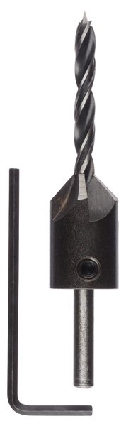 Holzspiralbohrer mit 90°-Senker, 5 mm, 16 mm