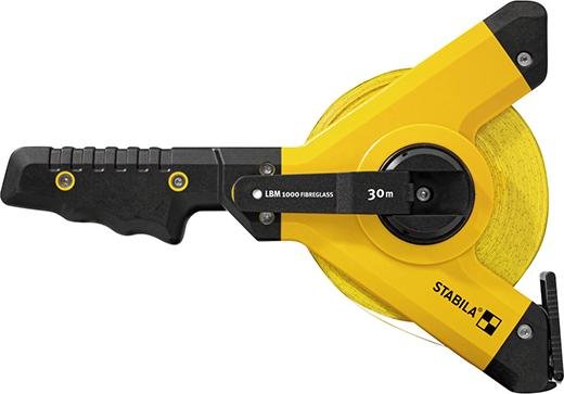 Kapselbandmaß Glasfaser 30mx13mm Maßanfang B Stabila