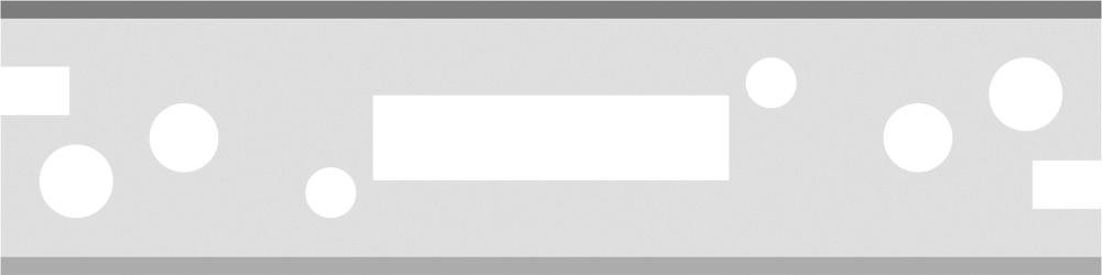 Wechselmesser 10 Stk. Lochabstand 32 mm ULMIA