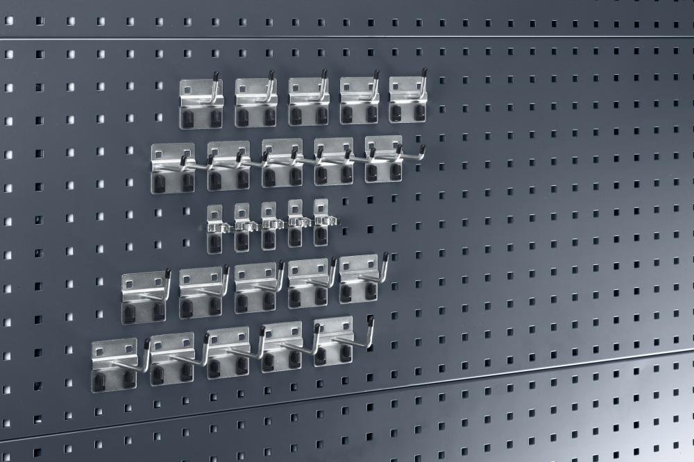 Hakensortiment 25-teilig für Lochplatten für Lochplatten bott