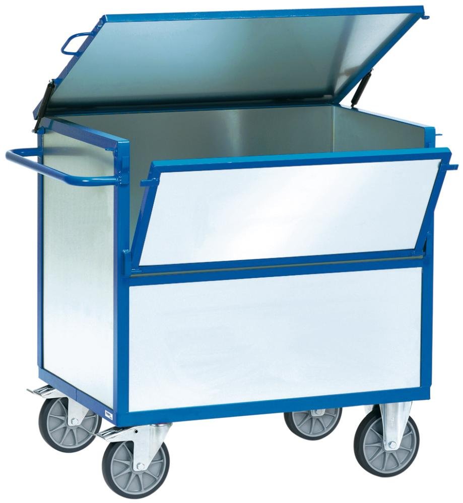 Blechkastenwagen 2832 vz.1000x700mm m.Deckel fetra