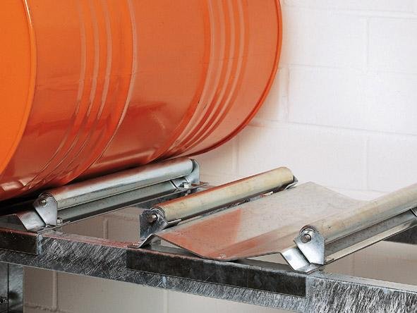 Fass Rollenauflage für 1x 200/50-L-Fass