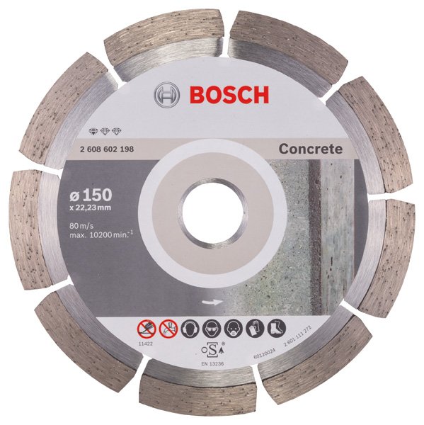 Diamanttrennscheibe Standard for Concrete, 150 x 22,23 x 2 x 10 mm, 1er-Pack