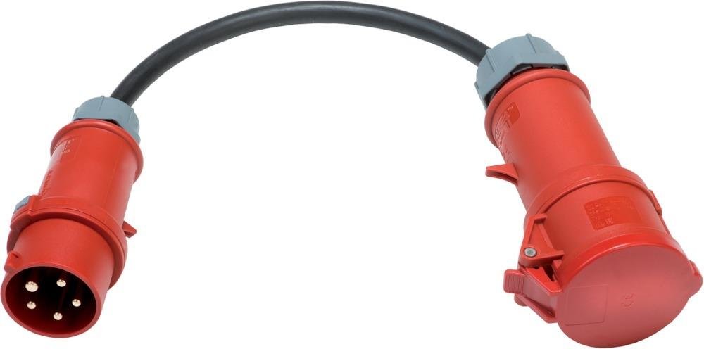 Adapterleitung 16 auf 32A0,5m H07RN-F5G2,5 400V mit Mennekes PowerTOPXtraAlthoff