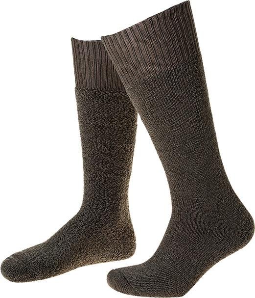 Stiefelsocke,Vollplüsch, Gr. 39-41, grün, FORTIS