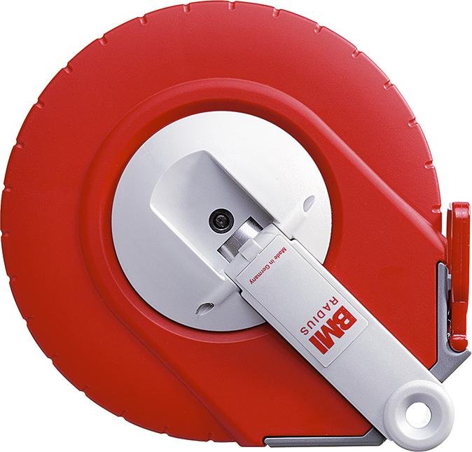 Kapselbandmaß Glasfaser 10mx13mm Maßanfang A BMI