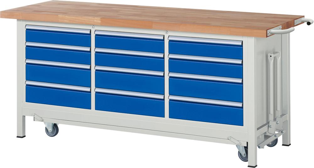 Absenkbare Werkbank 8000 - Modell 8579 B2000 x T700 x H880 mm
