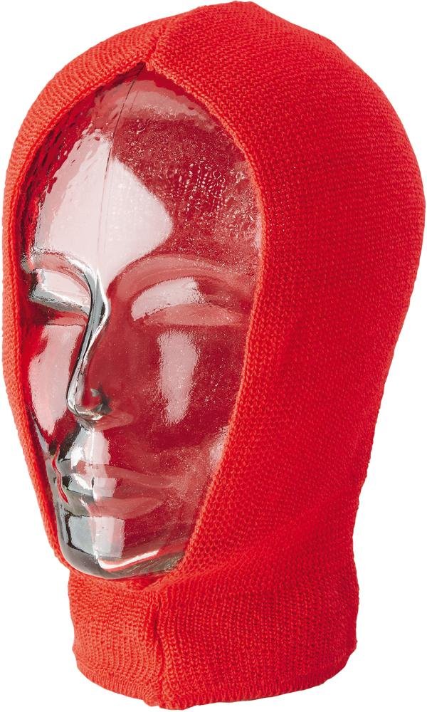 Strickhaube Super-G, leuchtrot Voss
