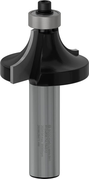 PRO Abrundfräser-m-Lager, 12 x 36,7 x 70 mm