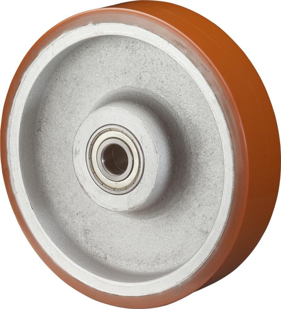 Rad 100mm C10.105 Polyure Guss,Radk.Guss,KLTragkraft 295 Kg BS ROLLEN