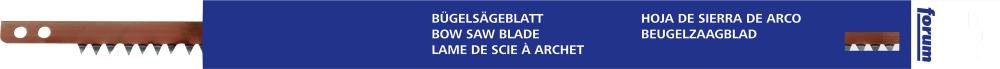 Bügelsägebl. Feinzahnung 762mm FORUM