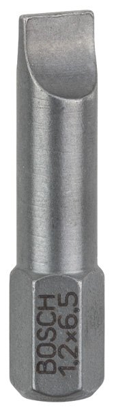 Schrauberbit Extra-Hart S 1,2 x 6,5, 25 mm, 3er-Pack