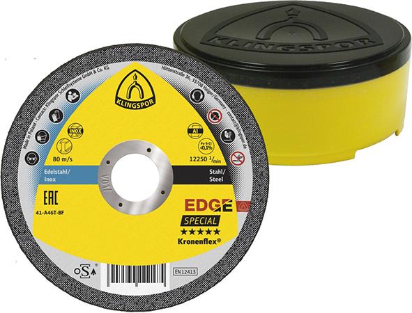 Trennscheibe EDGE Special115x1,2mm gerade 25 St. in Kunststoff-Box KLINGSPOR