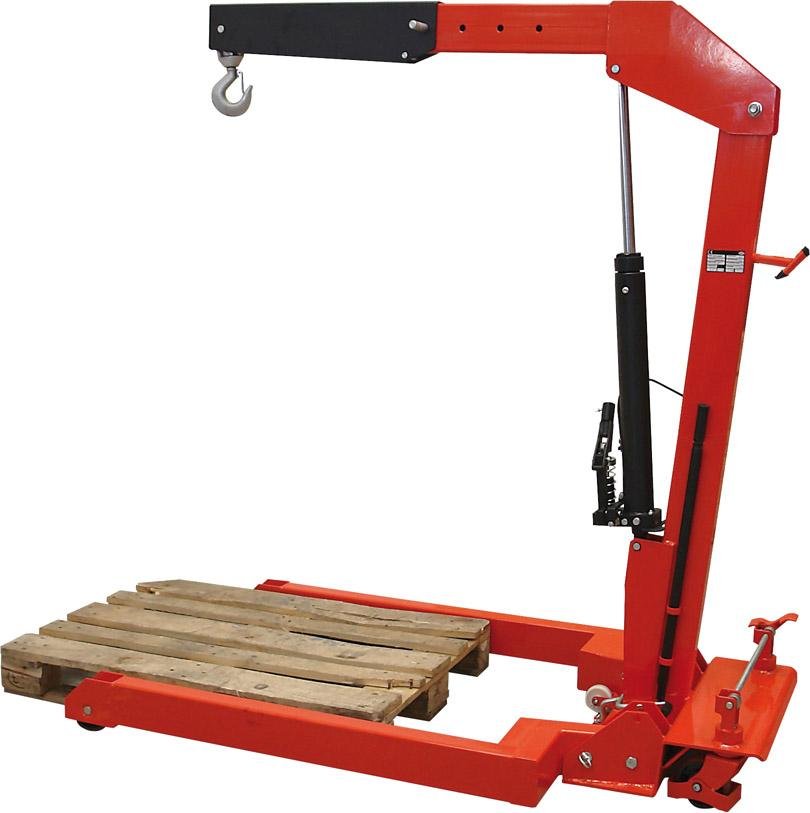 Leichtbaukran F1000PKS 1000kg, parallel+klappbar