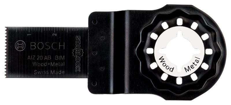 BIM Tauchsägeblatt AIZ 20 AB, Wood and Metal, 30 x 20 mm, 1er-Pack