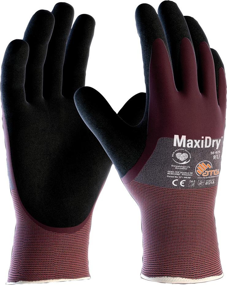 Handschuh MaxiDry 3/4 beschichtet Gr.10 ATG