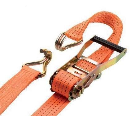 Ratschen-Zurrgurt, 6 Meter, 50 mm, 2-teilig, mit Spitzhaken Feldtmann