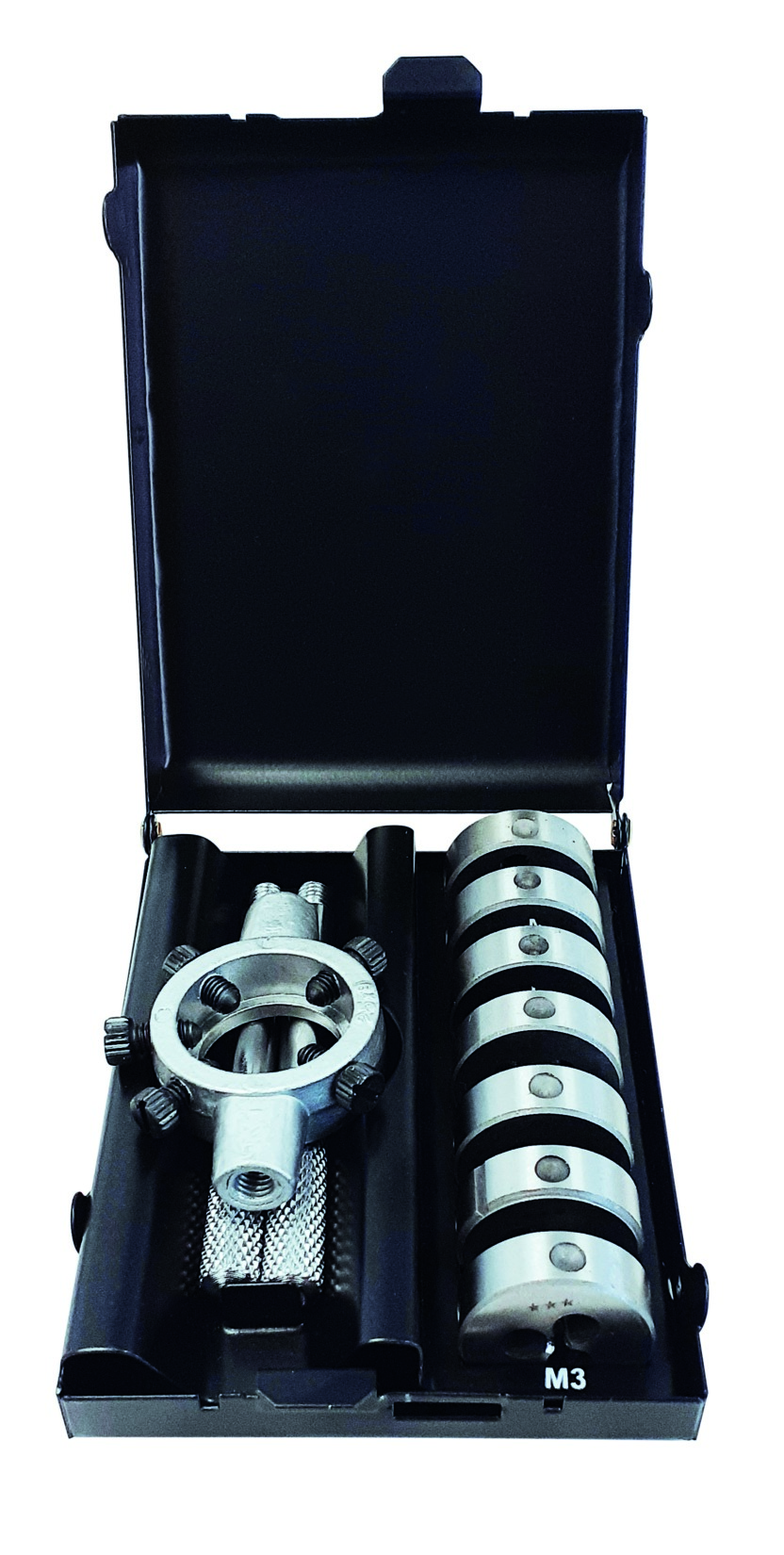 Schneideisen Satz HSS-G 8-tlg. M3 - M12 mit Schneideisenhalter